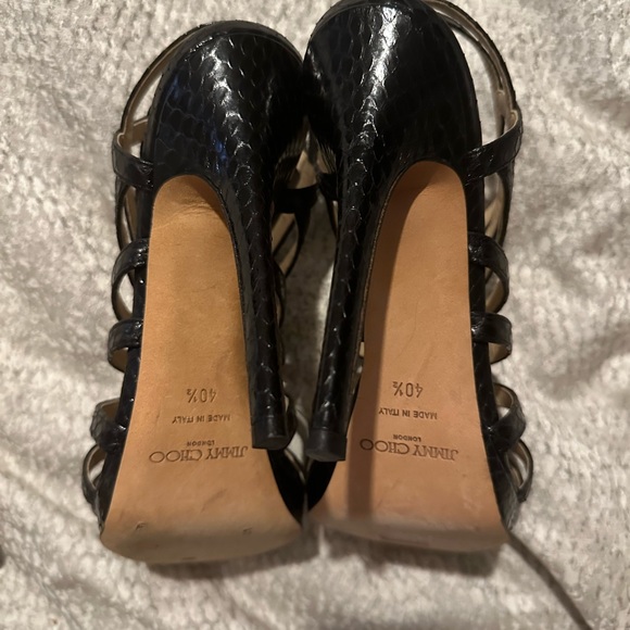 Jimmy Choo Glenys gladiator sandal size 40.5 - Picture 2 of 8